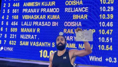 Fair winds, fast feet: Sports Min Mandaviya, Indian Navy laud fastest Indian man Gurindervir