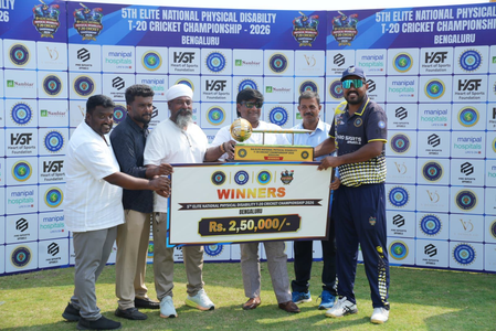 Uttar Pradesh crowned champions of National Divyang T20 Cricket C’ship 2026 Uttar Pradesh crowned champions of National Divyang T20 Cricket C’ship 2026