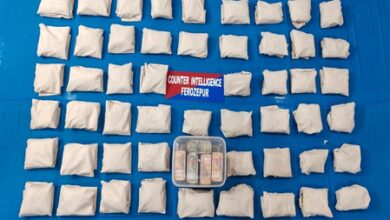 Cross-border module busted; 28.12 kg heroin seized in Punjab Cross-border module busted; 28.12 kg heroin seized in Punjab