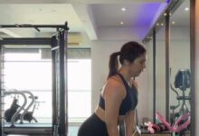 Bhumi Pednekkar uses her Sunday for a full body workout: What a great holiday