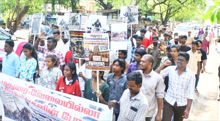 TN: ‘Cockroach’ protests held in Coimbatore, Madurai over unemployment and exam irregularities