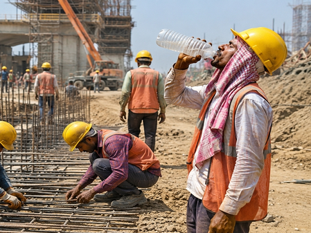 Odisha bars labour work during peak heat hours amid heatwave Odisha bars labour work during peak heat hours amid heatwave