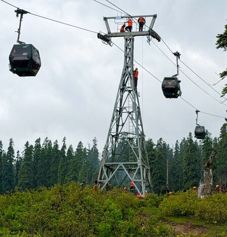 After major technical snag, Kashmir’s Gulmarg Gandola to resume operations on June 2 After major technical snag, Kashmir’s Gulmarg Gandola to resume operations on June 2