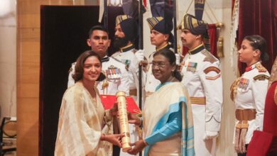 Harmanpreet Kaur conferred Padma Shri by Prez Murmu