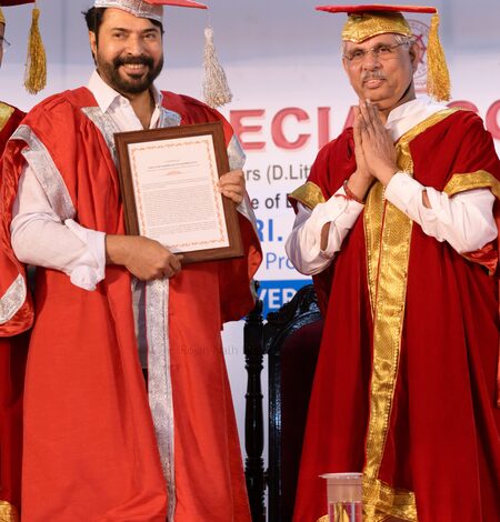 Mahatma Gandhi University honours Mammootty with Honorary D Litt for contribution to cinema Mahatma Gandhi University honours Mammootty with Honorary D Litt for contribution to cinema