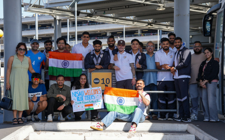 Blue Tigers arrive in London for Unity Cup 2026