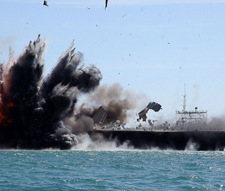 US forces strike Iranian missile launch sites, mine-laying boats US forces strike Iranian missile launch sites, mine-laying boats