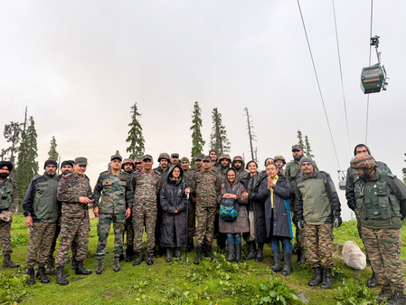 Reflects swiftness, professionalism, courage: Rajnath Singh praises disaster response agencies for Gulmarg rescue Op Reflects swiftness, professionalism, courage: Rajnath Singh praises disaster response agencies for Gulmarg rescue Op