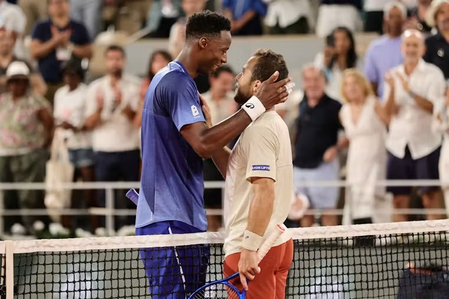 Monfils bids adieu to Roland Garros as Gaston prevails in opener Monfils bids adieu to Roland Garros as Gaston prevails in opener
