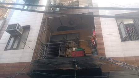 Massive blaze erupts in three-storey house in Delhi’s Vijay Vihar
