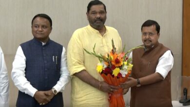 Former BJD lawmaker Debashish Samantaray joins BJP, meets party chief Nitin Nabin (Ld)
