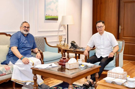 Rajeev Chandrasekhar raises Manambam dispute with Rijiju, seeks removal of ‘illegally listed’ properties on UMEED