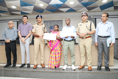 Top Maoist leader, wife surrender before Telangana Police Top Maoist leader, wife surrender before Telangana Police