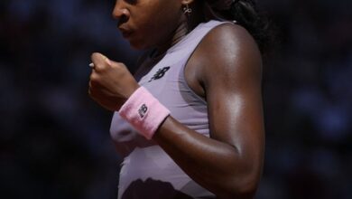 French Open: Coco Gauff kicks off title defence with straight sets victory over Taylor