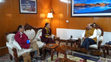 Ladakh L-G meets Sonam Wangchuk, cautions him not to vitiate dialogue with Centre Ladakh L-G meets Sonam Wangchuk, cautions him not to vitiate dialogue with Centre