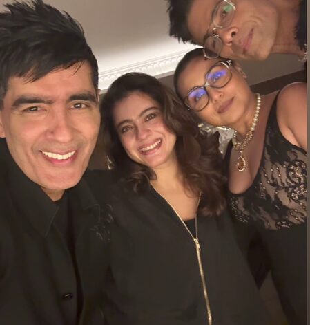Kajol, Rani Mukerji and Karan Johar recreate ‘Kuch Kuch Hota Hai’ nostalgia at Manish Malhotra’s party Kajol, Rani Mukerji and Karan Johar recreate ‘Kuch Kuch Hota Hai’ nostalgia at Manish Malhotra’s party