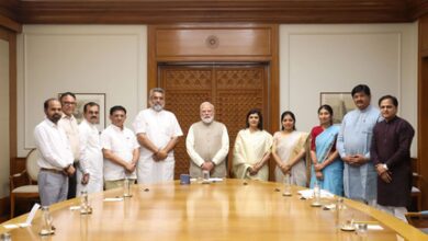 Gujarat MLAs meet PM Modi in Delhi; discuss governance, constituency development Gujarat MLAs meet PM Modi in Delhi; discuss governance, constituency development