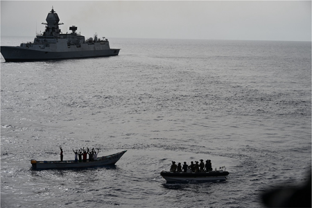 Navy foils piracy attempt, secures merchant vessel in Western Indian Ocean Navy foils piracy attempt, secures merchant vessel in Western Indian Ocean