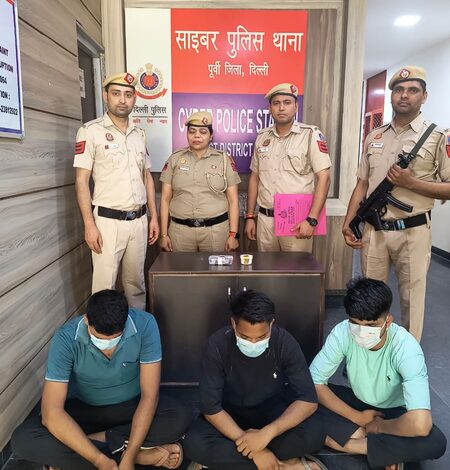 Delhi Police arrest three in cyber fraud case; gold coins recovered Delhi Police arrest three in cyber fraud case; gold coins recovered