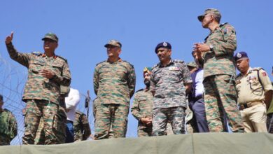 Rajouri anti-terrorist operation enters 4th day, Northern Army Commander visits area Rajouri anti-terrorist operation enters 4th day, Northern Army Commander visits area