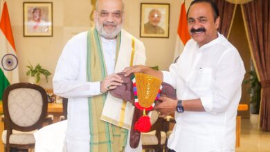 Kerala CM Satheesan calls on Home Minister Amit Shah in Delhi Kerala CM Satheesan calls on Home Minister Amit Shah in Delhi