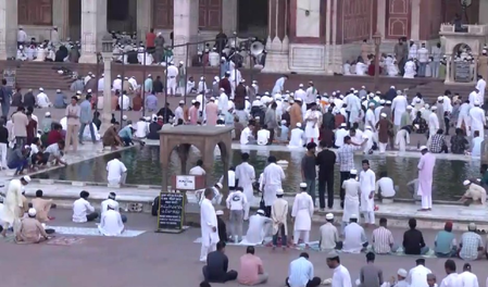 People celebrate Bakrid with devotion across India amid tight security People celebrate Bakrid with devotion across India amid tight security