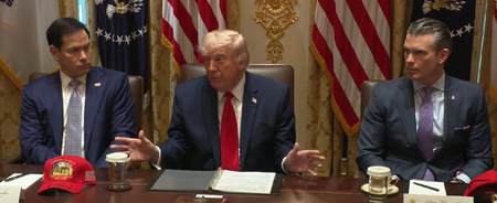 Trump says will not rush into Iran deal over midterm concerns