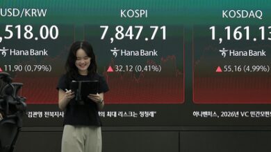 Seoul stocks down over 1 pc amid renewed Iran tensions