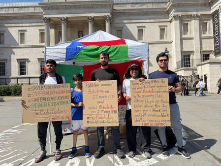 Baloch group holds global protests marking 28th anniversary of Pakistan’s Chagai nuclear tests Baloch group holds global protests marking 28th anniversary of Pakistan’s Chagai nuclear tests