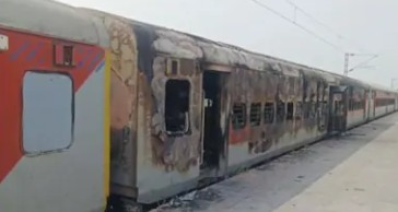 Fire in Jaynagar-Udhna Express coach at Madhubani station; no casualties, probe ordered
