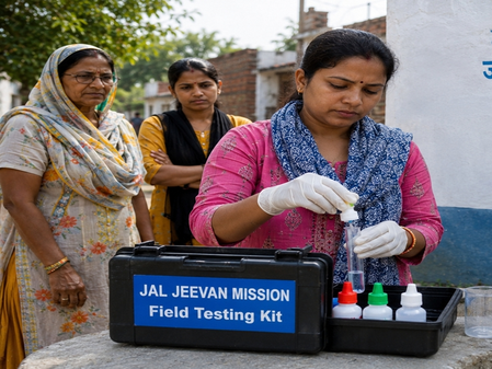Women power Jal Jeevan Mission in UP, play vital role in ensuring clean water supply in 97,000 villages Women power Jal Jeevan Mission in UP, play vital role in ensuring clean water supply in 97,000 villages