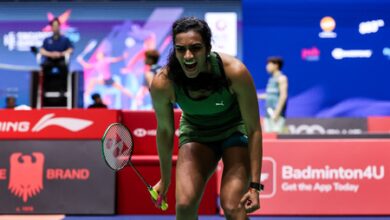 Singapore Open: Prannoy bows out; Sindhu, Lakshya, Satwik-Chirag, Tanisha-Dhruv secure QF spots (ld)