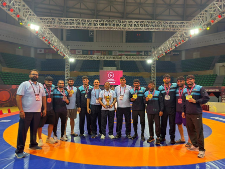 PM Modi congratulates Indian wrestlers for outstanding performance in 2026 U23 Asian Championships PM Modi congratulates Indian wrestlers for outstanding performance in 2026 U23 Asian Championships