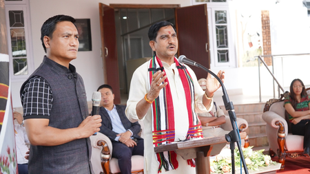 PM Modi committed to NE’s growth under ‘Ashtalakshmi’ vision: MoS Tokhan Sahu PM Modi committed to NE’s growth under ‘Ashtalakshmi’ vision: MoS Tokhan Sahu