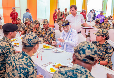 HM Amit Shah calls for tighter border surveillance in Gujarat HM Amit Shah calls for tighter border surveillance in Gujarat
