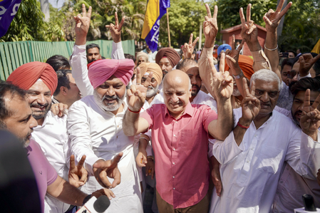 Evident that people supported our politics: Manish Sisodia on AAP’s victory in Punjab civic body polls Evident that people supported our politics: Manish Sisodia on AAP’s victory in Punjab civic body polls