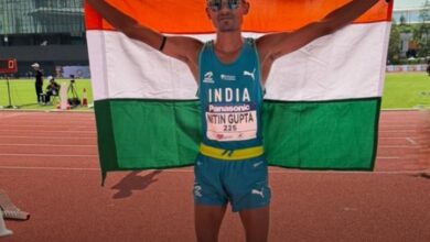 Asian U20 Athletics: Nitin Gupta clinches gold in 5000m race walk; Sadhna wins triple jump silver