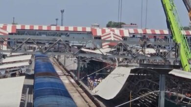 Lucknow: Tin shed collapses at Charbagh railway station, three injured