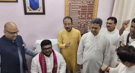 New Tripura BJP chief vows to strengthen party ahead of 2028 Assembly polls