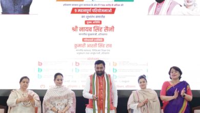 Haryana CM opens, lays foundation stone of nine healthcare projects worth Rs 100 crore