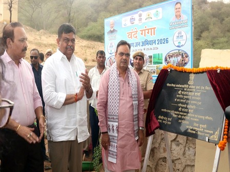 Rajasthan CM launches Neendad-Bainad Eco-Trail, stresses water conservation