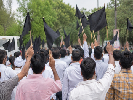 Nine RLP workers detained after black flags shown to Rajasthan BJP chief Nine RLP workers detained after black flags shown to Rajasthan BJP chief