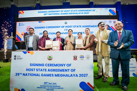 Meghalaya to host 39th National Games 2027 as CM Sangma signs Host State agreement