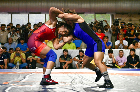 Meenakshi lodges a complaint over loss in final, but WFI says results will stand Meenakshi lodges a complaint over loss in final, but WFI says results will stand