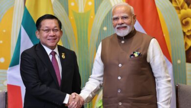Myanmar President U Min Aung Hlaing to begin five-day India visit today Myanmar President U Min Aung Hlaing to begin five-day India visit today