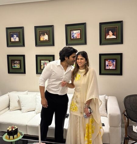 Allu Sirish marks one year since ‘Pelli Choopulu’ with wife Nayanika Reddy