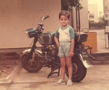 Shahid Kapoor’s childhood throwback reveals his love for bikes started early