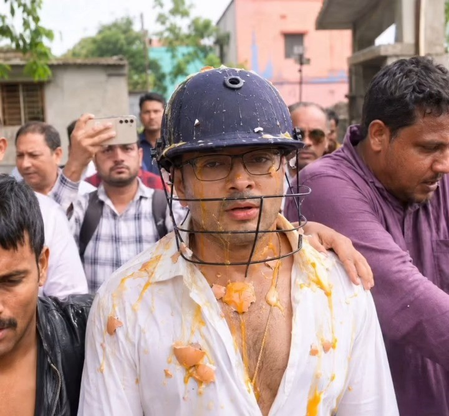 Abhishek Banerjee heckled on his way to Sonarpur; slapped, eggs thrown at him