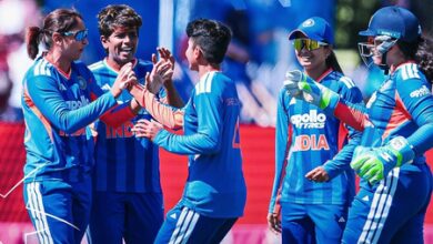 2nd WT20I: Kemp’s late fireworks lift England to 168/5 against India, Charani picks three-for