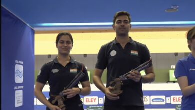 Shooting World Cup Munich: Manu Bhaker, Samrat Rana add silver in pistol mixed team as India ends second in medal tally Shooting World Cup Munich: Manu Bhaker, Samrat Rana add silver in pistol mixed team as India ends second in medal tally